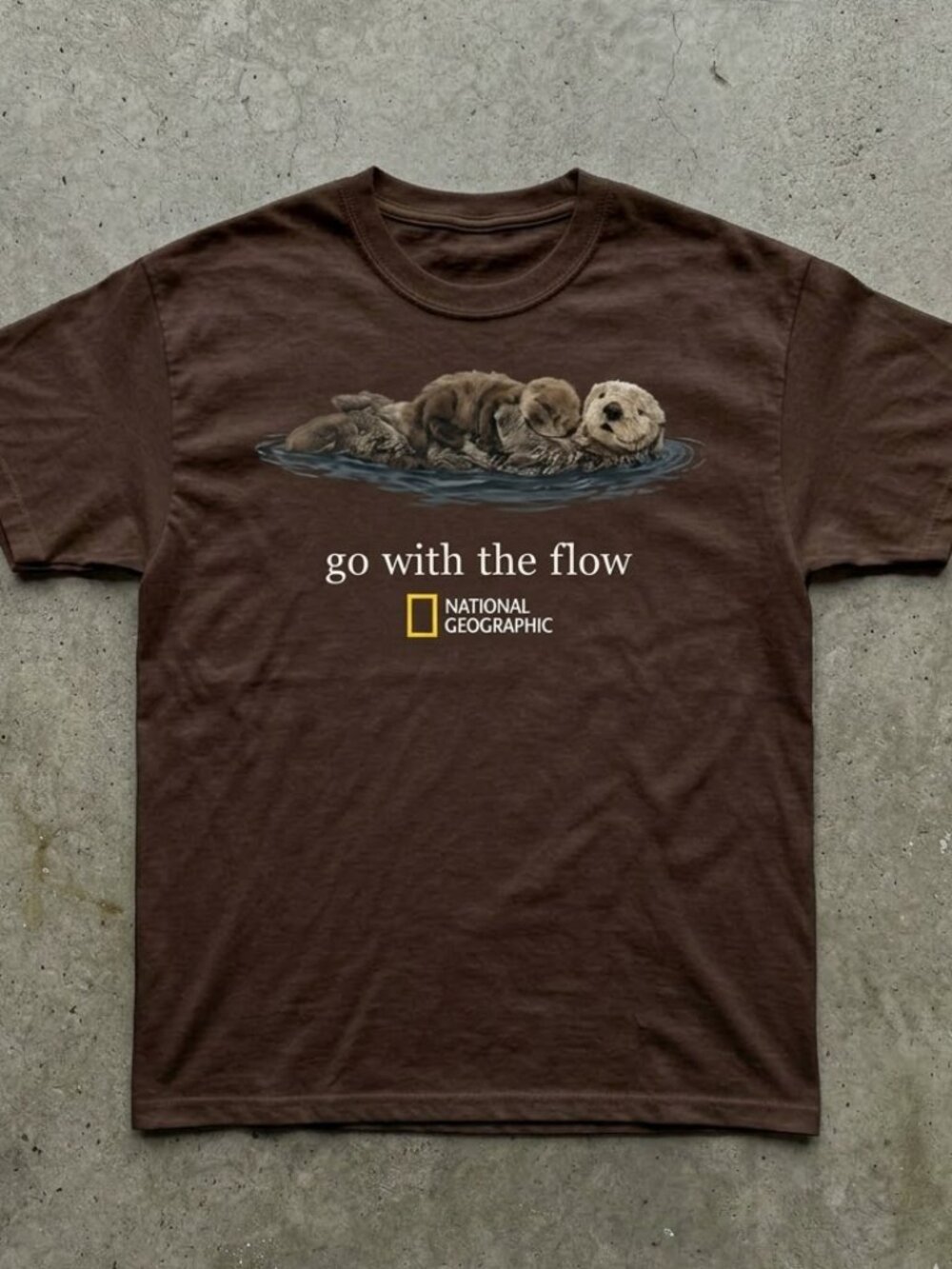 National Geographic Otter Graphic T-Shirt